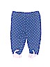 Carter's 100% Cotton Polka Dots Blue Casual Pants 0-3 MO / 3 MO - photo 1