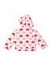 Gymboree 100% Polyester Hearts Ivory Zip Up Hoodie Size 2T - 3T - photo 2