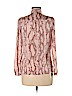H&M 100% Polyester Pink Long Sleeve Blouse Size 4 - photo 2