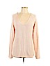 H&M 100% Acrylic Pink Pullover Sweater Size L - photo 1
