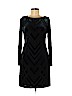 Vince Camuto Black Casual Dress Size 6 - photo 1