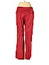 Theory 100% Linen Red Linen Pants Size 4 - photo 2