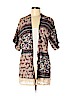 Charlotte Russe 100% Rayon Tan Kimono Size S - photo 1