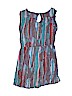 Volcom 100% Rayon Print Blue Dress Size 12 - photo 2
