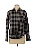 Hollister 100% Cotton Black Long Sleeve Button-Down Shirt Size M - photo 1