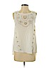 Lucky Brand White Sleeveless Blouse Size S - photo 1