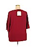 Persona by Marina Rinaldi Burgundy Short Sleeve Blouse Size 18 - photo 2