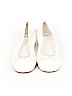 Delman Shoes 100% Leather White Flats Size 11 - photo 2