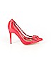 Just Fab Red Heels Size 7 - photo 1
