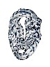 Charlotte Russe 100% Viscose Print Blue Scarf One size - photo 1