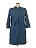 Tommy Hilfiger 100% Cotton Blue Casual Dress Size 14 - photo 1