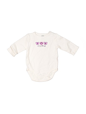 Carter's Long Sleeve Onesie (view 1)