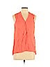 Vera Wang Orange Sleeveless Blouse Size M - photo 1