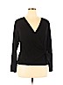 Citiknits Black Long Sleeve Top Size XL - photo 1
