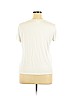 NY Collection White Short Sleeve T-Shirt Size XL - photo 2