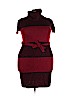 Lane Bryant Burgundy Casual Dress Size 18 - photo 1