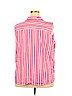 Basic Editions Pink Sleeveless Button-Down Shirt Size 2X - photo 2