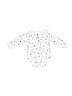 Carter's 100% Cotton White Long Sleeve Onesie 6-9 MO / 9 MO - photo 1