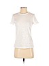 Lulu's White Short Sleeve Top Size XS - photo 1