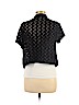 Notations 100% Acrylic Black Cardigan Size L (petite) - photo 2