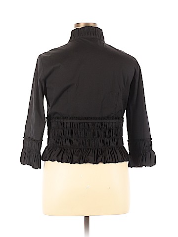 Per Se By Carlisle 3/4 Sleeve Button-Down Shirt (view 2)