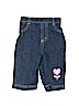 Unbranded 100% Cotton Blue Jeans Size 0-3 mo - photo 1