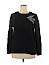 Charter Club Black Pullover Sweater Size XL - photo 1