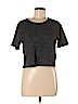 Forever 21 Gray Short Sleeve Top Size M - photo 1