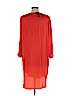 Mossimo 100% Polyester Red Casual Dress Size L - photo 2