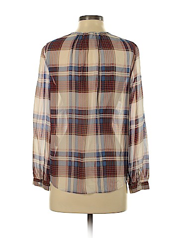 Joie Long Sleeve Silk Top (view 2)