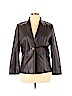 Classiques Entier 100% Leather Brown Leather Jacket Size XL - photo 1
