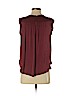 Ann Taylor LOFT 100% Polyester Burgundy Sleeveless Blouse Size S (petite) - photo 2