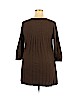 Leo & Nicole Brown Casual Dress Size 2X - photo 2