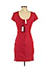 Romeo & Juliet Couture 100% Rayon Red Casual Dress Size S - photo 2