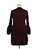 Eliza J Burgundy Casual Dress Size XL - photo 2
