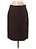 BOSS by HUGO BOSS 100% Wool Brown Wool Skirt Size 8 - photo 1