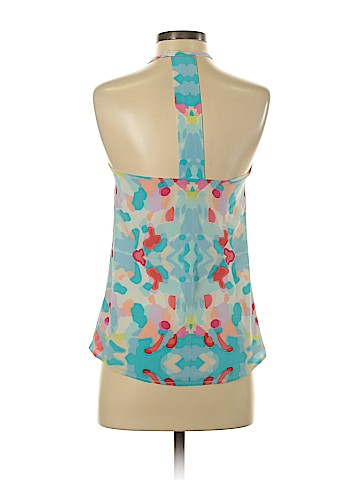Annie Griffin Sleeveless Silk Top (view 2)