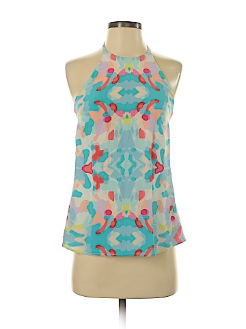 Annie Griffin Sleeveless Silk Top (view 1)