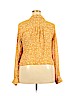 Wild Fable 100% Polyester Yellow Long Sleeve Blouse Size XXL - photo 2