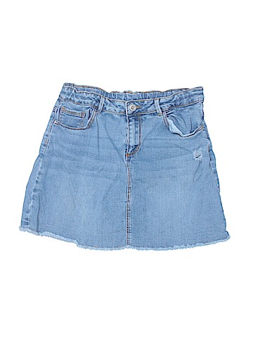 Zara Denim Skirt (view 1)