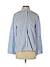 Zara 100% Cotton Blue Long Sleeve Blouse Size XS - photo 1