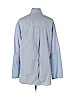 Zara 100% Cotton Blue Long Sleeve Blouse Size XS - photo 2