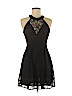 BCBGMAXAZRIA 100% Polyester Black Cocktail Dress Size 4 - photo 1