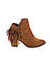 Wild Diva Brown Ankle Boots Size 10 - photo 1
