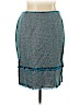 Doncaster Teal Wool Skirt Size 16 - photo 1