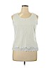 Coldwater Creek White Sleeveless Top Size XL - photo 1
