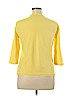 Hillard & Hanson Yellow 3/4 Sleeve Top Size XL - photo 2