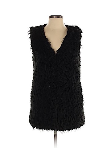 Wenxi Faux Fur Vest (view 1)