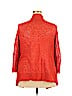 Eileen Fisher Plus System Red Cardigan Size 2X - photo 2