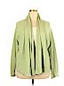 Eileen Fisher Plus System Green Silk Cardigan Size 2X - photo 1